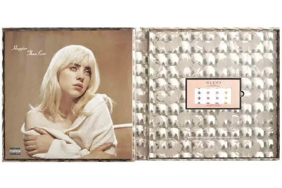 Billie Eilish Happier Than Ever Gucci Edition (With Stickers) 2XLP Vinyl - Image 3 of 3