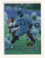 LARRY ALLEN 1994 PLAYOFF #300 RC ROOKIE *DALLAS COWBOYS*