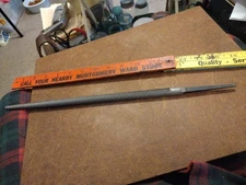 Vintage Atkins 15" Silver Steel Round Bastard Rasp File USA