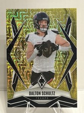 🔥 2025 Panini Phoenix | Dalton Schultz #23 | Yellow Mojo 09/35 | RC | Texans 🔥