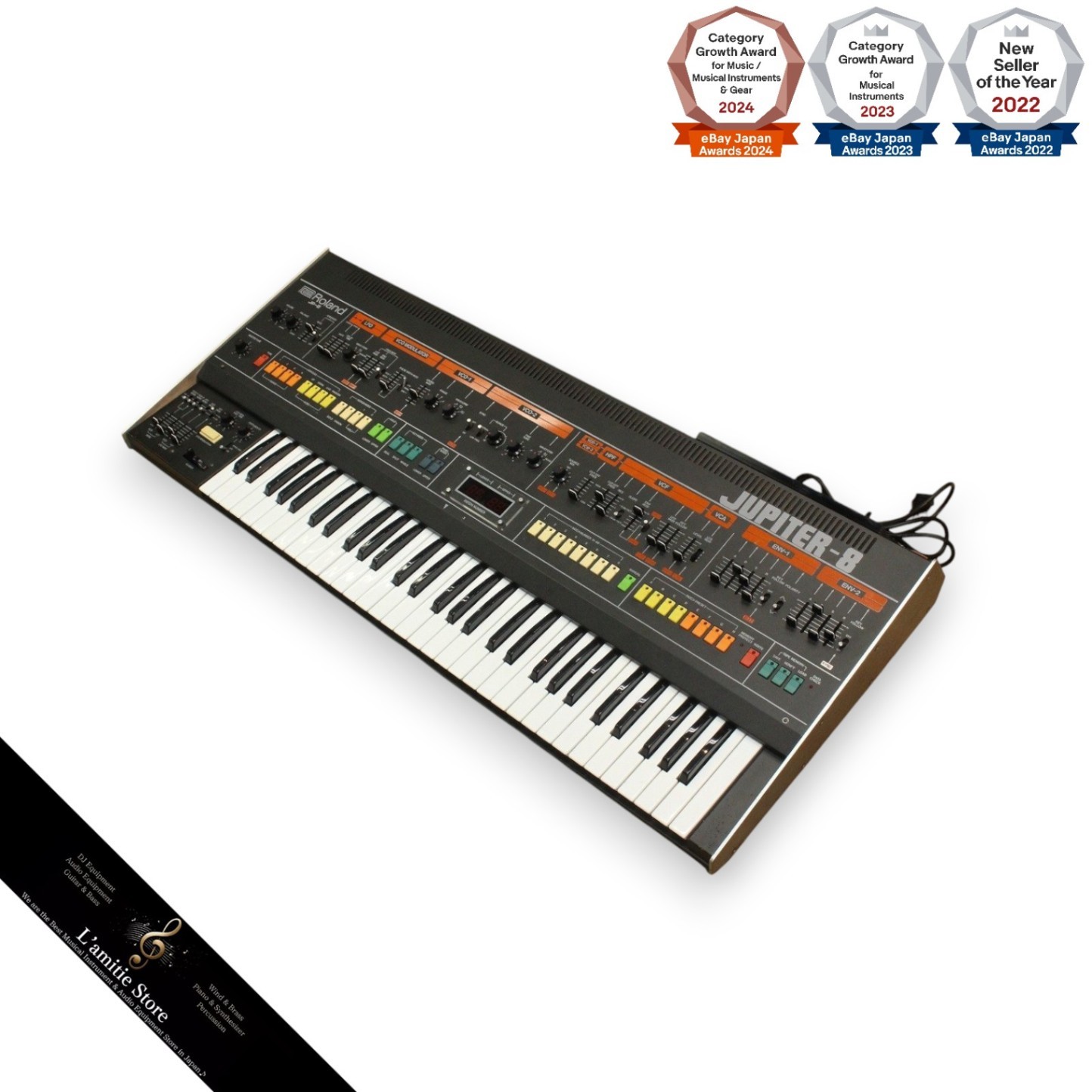 Roland Jupiter-8 vintage synth equipment - eBay listing photo 3