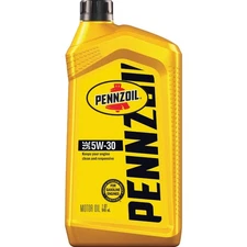 Pennzoil Conventional Motor Oil 5W-30 Motor Oil, 1 Qt. 550035091 Pack of 6