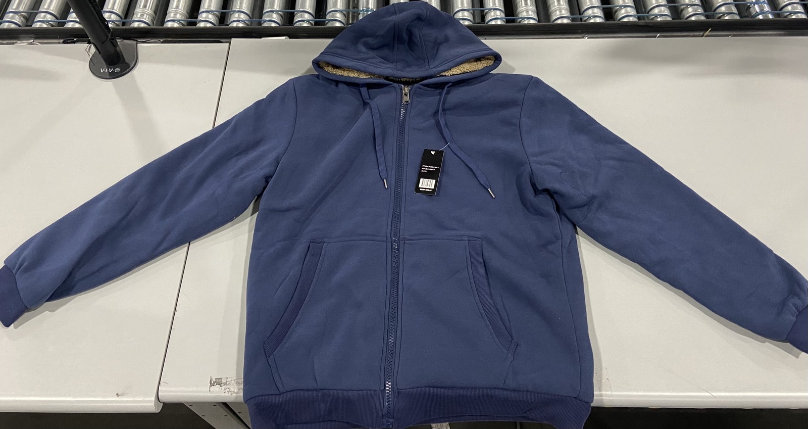 МУЖСКОЙ СВИТЕР RUDOLPH НА ПОЛНОЙ МОЛНИИ ТЕМНО-СИНИЙ БОЛЬШОЙ РАЗМЕР 8890₽