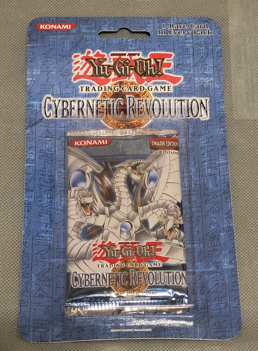 Cybernetic Revolution Sealed Yu-Gi-Oh! Booster Packs in English