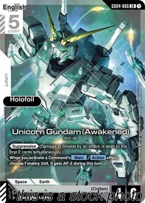 Unicorn Gundam (Awakened) [GD04 - GD04-066] LR NM