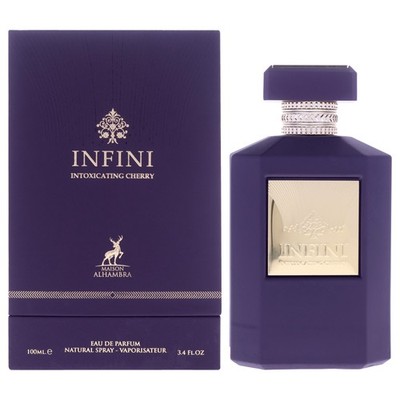 Infini - Intoxicating Cherry by Maison Alhambra for Unisex - 3.4 oz EDP Spray