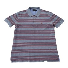 Brooks Brothers Men's Slim Fit Striped Polo Shirt Size XL 23 x 29.5