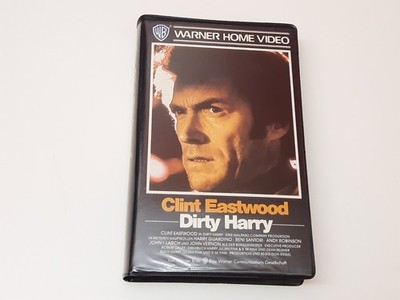 Dirty Harry 1971 Uncut VHS German PAL Warner Home Video Großbox Clint Eastwood