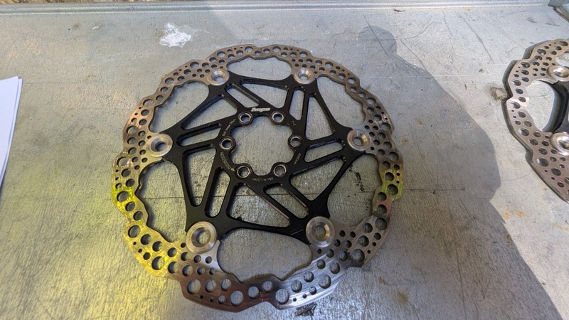 Hope 180mm 6 bolt floating rotor