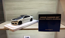 AUTOart 2023 Dodge Charger SRT Hellcat Redeye Jailbreak 1:18 White/Black