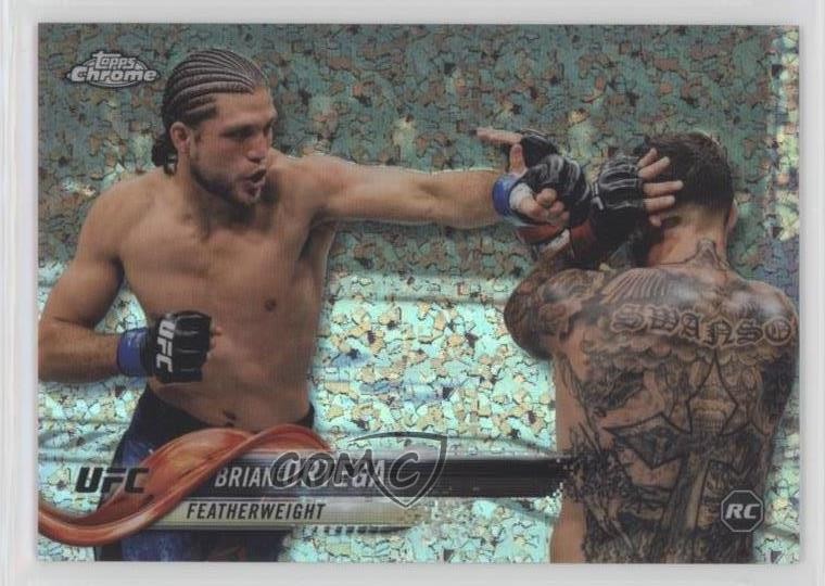 2018 Topps Chrome UFC Diamond Brian Ortega #79 z9e