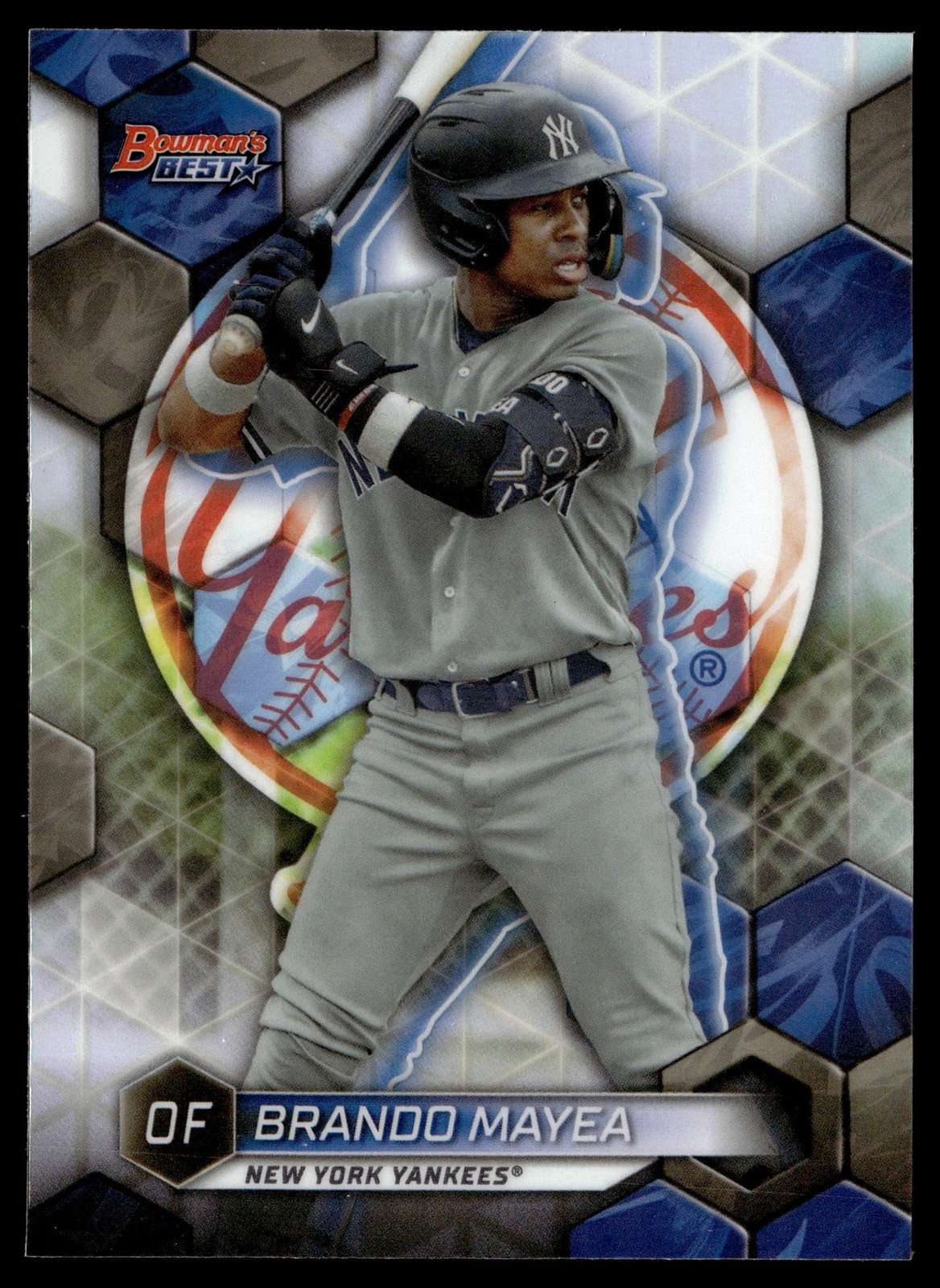 2023 Bowman's Best #TP-16 Brando Mayea Top Prospects Wave Refractor RC