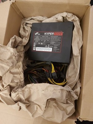 FSP Hyper B 500W Netzteil 80 Plus  Silber Gebraucht