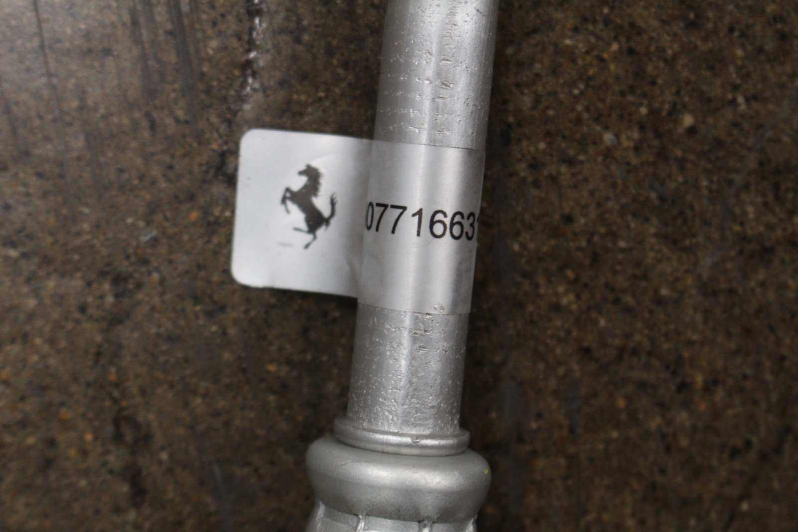 Ferrari 296 GTB, Cooling Hose, Used, P/N 771663