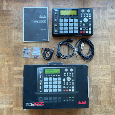 AKAI MPC 1000 | Standalone-Sequencer & Sampler  | Schwarz | inkl. Zubehör & OVP