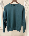 USA Olympic Kids Embroidered Logo Fleece Pullover Crewneck Sweatshirt L Green — photo 1