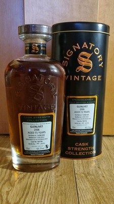 Signatory Cask Strength Collection Glenlivet 2006 15J Speyside 70cl 63,7%