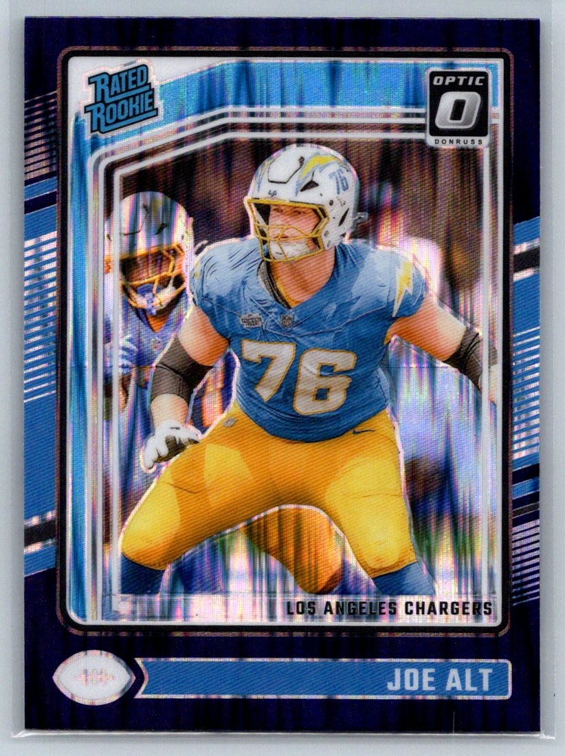 2024 Donruss Optic #254 Joe Alt Purple Shock