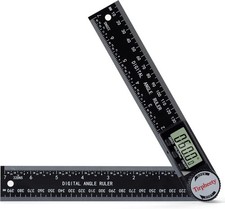 Third Generation Protractor Angle Finder, Digital Angle Ruler with 7Inch/200Mm,