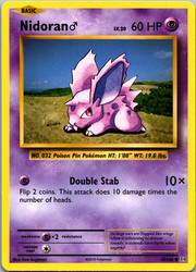 Nidoran M 43/108 XY Evolutions Common