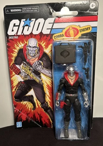 2022 Hasbro G.I. Joe Cobra Enemy Destro 6" Figure NEW IN PACKAGE