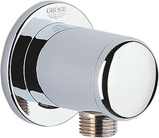 Grohe 28 672 000 Chrome Wall Supply Elbow With 1/2" Threaded Connection 28672000