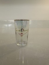 Vintage Eurodisney Shot Glasses,  Genie Bottle Disney Gold Trim