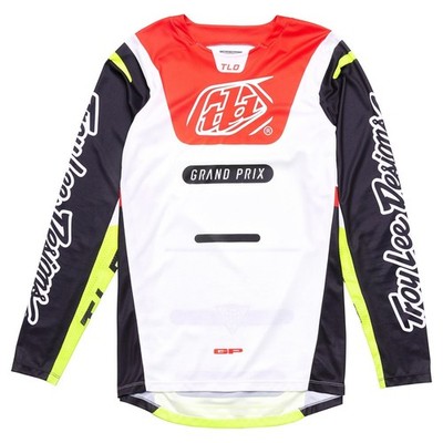 379027001 - Troy Lee Designs Youth GP Pro Jersey - White/Glo Red - Youth XS