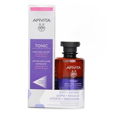 Apivita - Hair Loss Lotion with Hippophae TC  Lupine Protein 150ml FREE Men's T