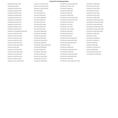 Tusk Billet Race Foot Pegs For HUSABERG FE 570 2009-2012 - Picture 2 of 5