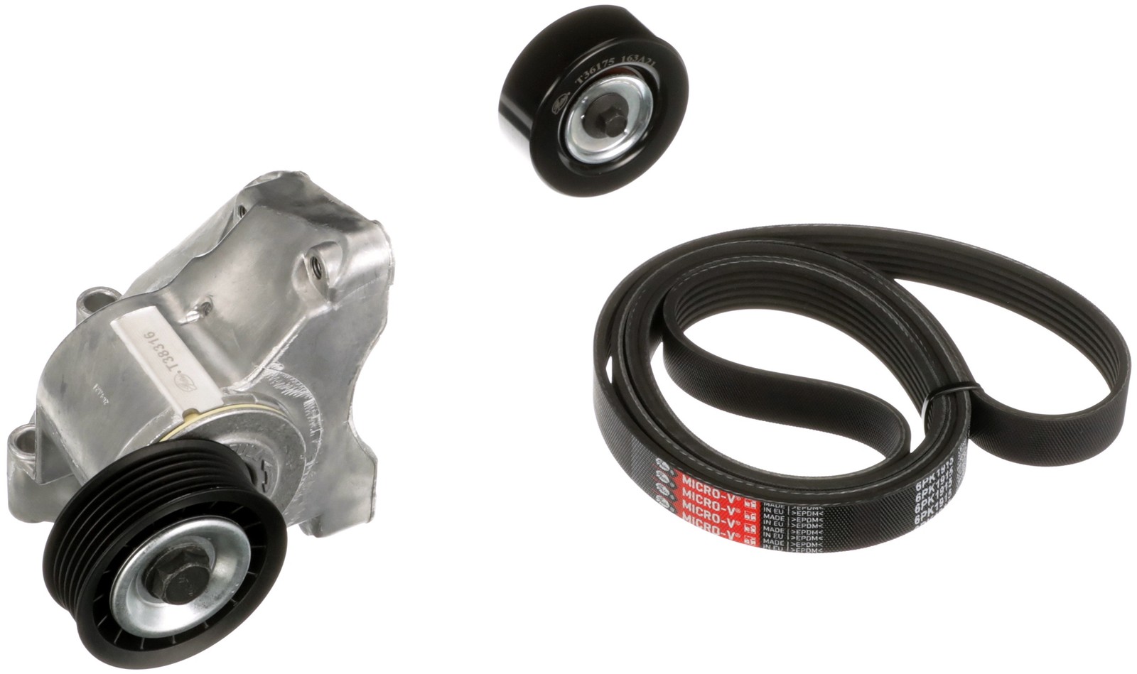 VRIBBED BELT SET K016PK1915 FOR FORD FOCUS/Van/Turnier/Clipper FXDC/FXDA 1.4L - Image 9