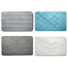 Bathroom Absorbent Floor Mat Water Absorbent Floor Mat Aesthetic Forceful