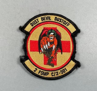 US Army C Company 2nd Battalion 501st General Support Aviation Brigade Patch