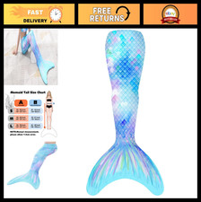 Mermaid Tail for Swimming - Superband Swimwear for Women Adults, No Monofin