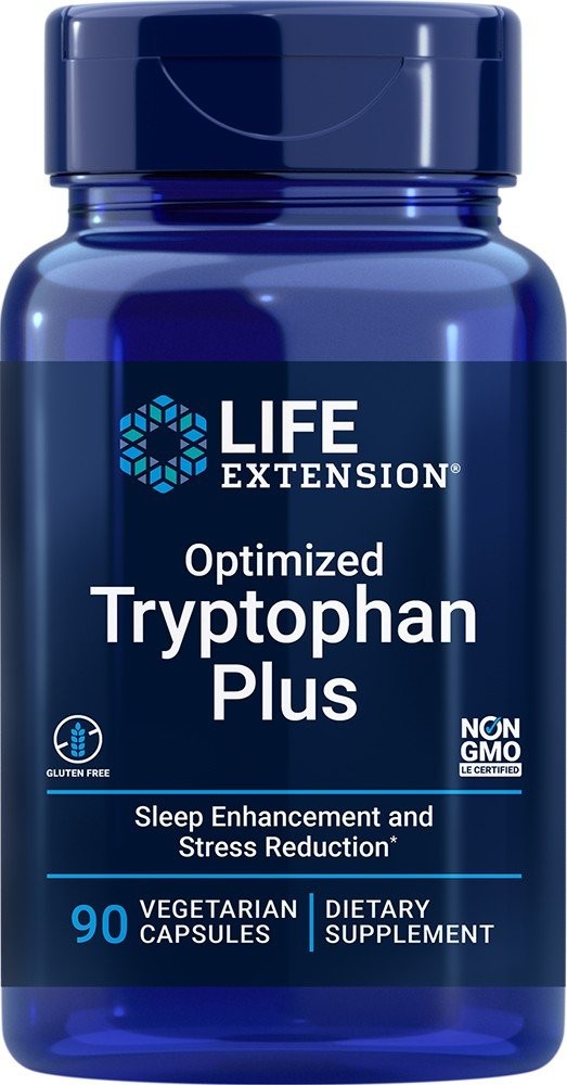 Life Extension Оптимизированный триптофан Plus 90 VegCap