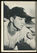 1953 Bowman B&amp;W #54 Bill Miller New York Yankees