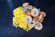 5 Cork Floats & Beeswax Wicks Set for Vigil Oil Lamp Kandili Diya Prayer Corner