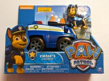 Paw Patrol Chase's Cruiser with Chase Figure and 2 Orange Cones