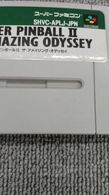 MELDAC Super Pinball II The Amazing Odyssey Famicom