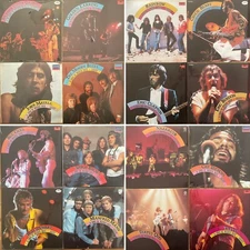 16 x LP LOT: SALVAT 30 AÑOS DE MUSICA ROCK *ALL SEALED M (4) OR NM (12)* MEXICO