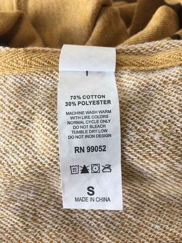 Green Day Yellow Revolution Radio Cat TNT Hoodie Band sweatshirt Small RARE NWOT - Picture 9 of 9