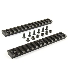 2PCS KEYMOD Aluminum Rail Mount Section 13 Slot Picatinny Weaver