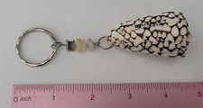 Vintage Seashell Keychain