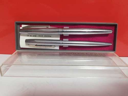 USSR Pen Set "Chayka" Moscow Olympics 1980 - Picture 2 of 24