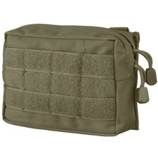 Mil-Tec MOLLE Belt Pouch Small Utility PALS Webbing Zipper Tactical Army Olive