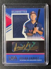 2018 Panini USA Stars & Stripes Josiah Chavez Autographed Jersey Black #31/39!!