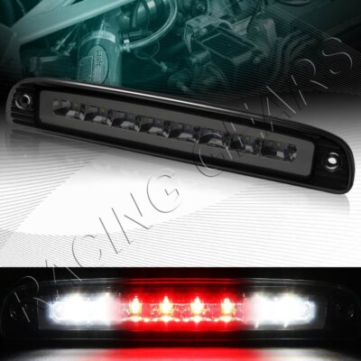 BLACK/SMOKE LENS 3RD THIRD LED REAR BRAKE TAIL LIGHT FIT 02-09 TRAILBLAZER/ ENVOY - Caseificio Mediterraneo - Foto 2