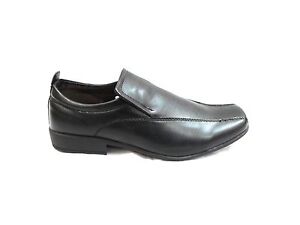 boys black school shoes size 7