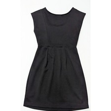 Forever 21 Black Dress With Cinched Waist Size S