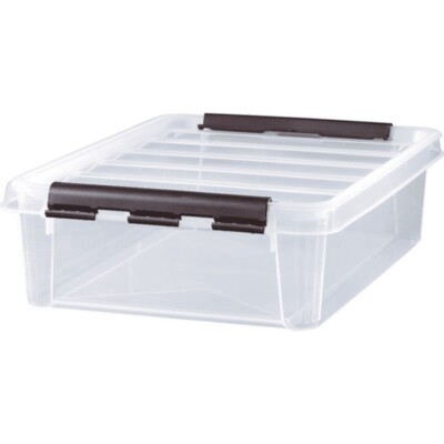 Hobby Box 14 mit Deckel transparent Aufbewahrungsbox von Orthex